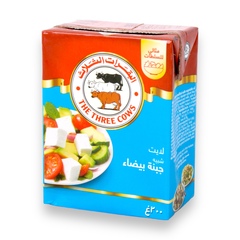 The Three Cows Low Fat White Cheese - Analogue modified with vegetable oil 200g