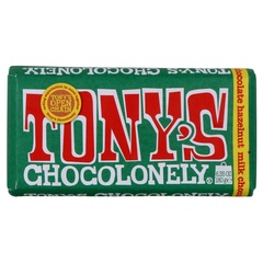 Tony's Chocolonely Milk Chocolate Hazelnut 180g