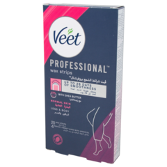 Veet Normal Skin Wax Strips 20pc