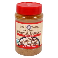 Brad's Organic Crunchy Peanut Butter 500g