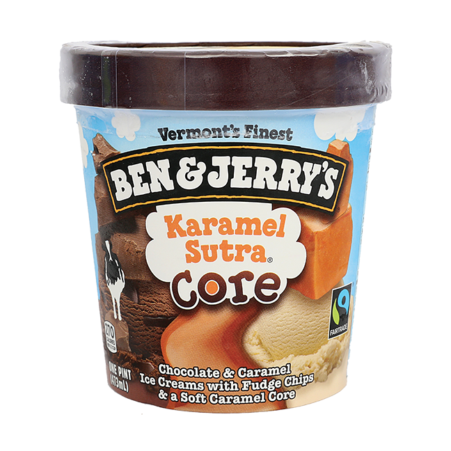 Caramel Sutra Core Ice Cream