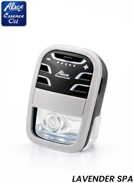 Alice Essence Oil Car Air Vent Freshener Lavender Spa with 5 Level Fragrance Control
