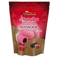 Arjoon Chocolate Coated Maamoul with Strawberry Flavor 150g