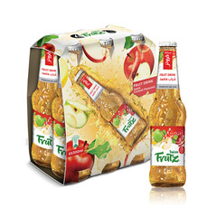 Tropicana Frutz Sparkling Apple Cocktail Fruit Drink 6*300ml