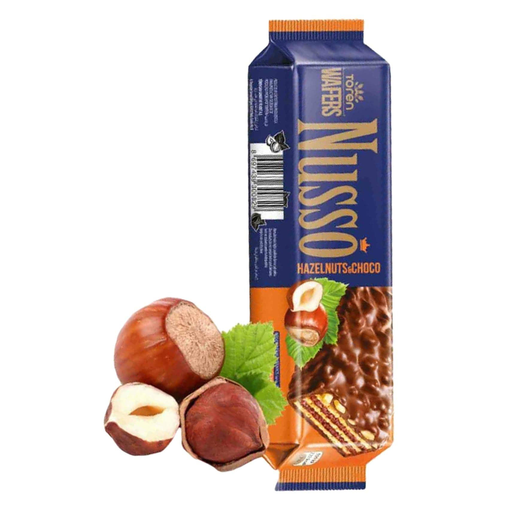 Nusso Hazelnut Chocolate Wafer 38g