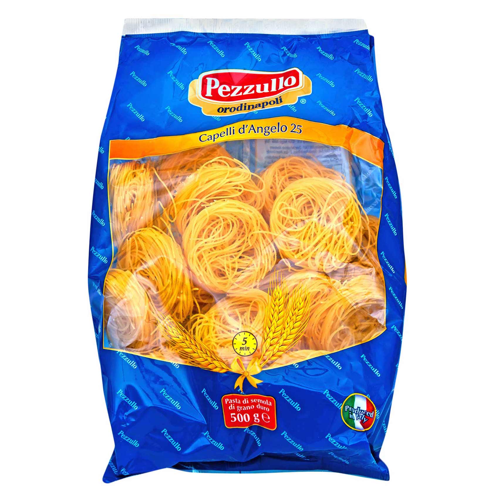 Pezullo Capelli d Angelo Pasta 500g