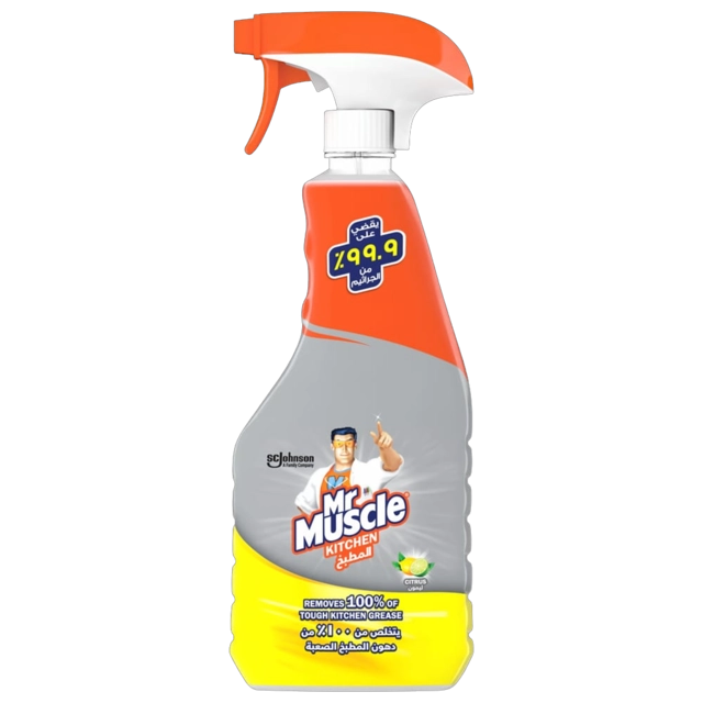 Mr. Muscle Spray Kitchen Cleaner with Powerful Grease Remover 500ml
