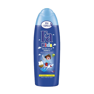 Blue Pirate Shower Gel For Kids 250Ml