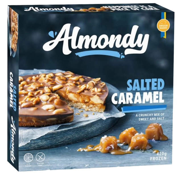 Salted Caramel Crunch Cake 420 G