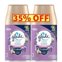 Glade Automatic Spray Refill Lavender & Vanilla (35% OFF) 2*269ml