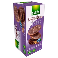 Gullon Digestive Thins Oats Chocolate Chips & Blueberry 270g