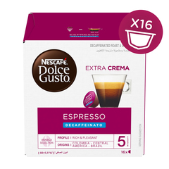 Nescafe Dolce Gusto Espresso Decaffeinato Capsules 88g