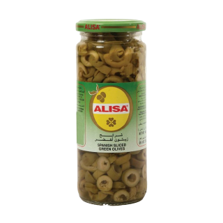 Green Olive Slice Jar 500 G