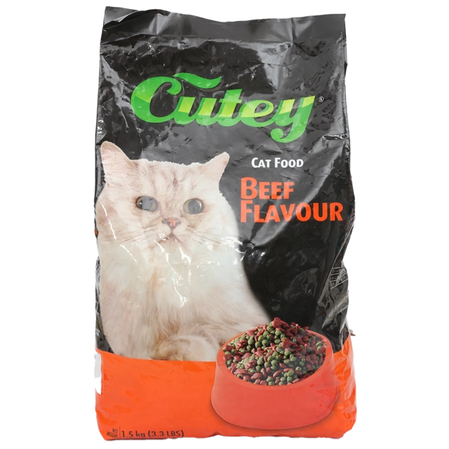 Cat Food Beef Flavour