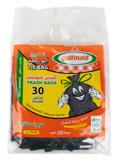 Gulfmaid Tie Bags 30 Gallons 26Bags