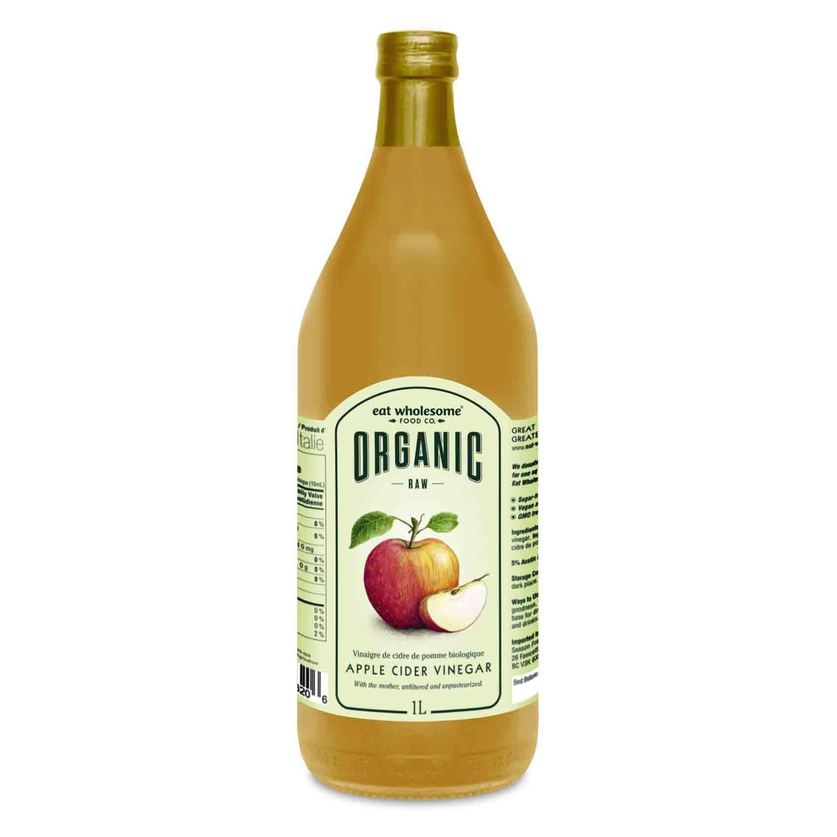 Eat Wholesome Organic Raw Apple Cider Vinegar 1L