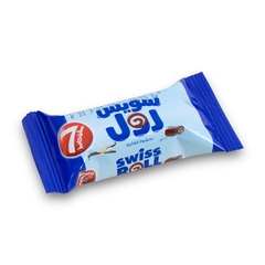7 Days Chocolate Swiss Roll with Vanilla Filling 20g