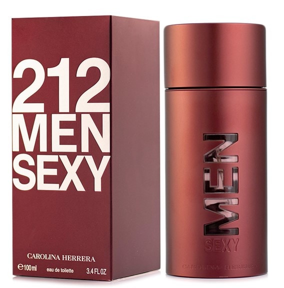 Carolina Herrera 212 Sexy Eau De Toilette For Men, 100ml