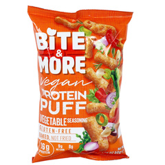 Bite & More Gluten Free Vegan Protein Puff Vegetable Seasoning 50g