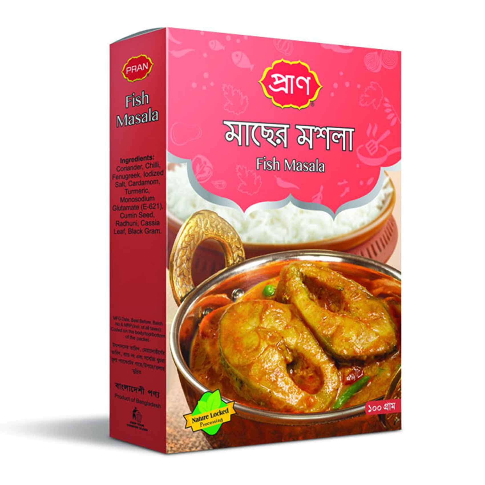 Pran Fish Masala Mix 100g
