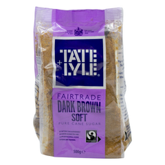 Tate & Lyle Dark Brown Soft Pure Cane Sugar 500g
