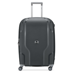 Delsey Clavel 4 Wheels 83Cm Trolly Case Black