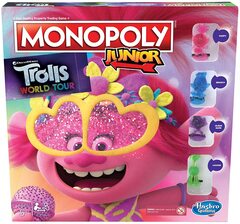 Hasbro Monopoly Junior Trolls World Tour Edition