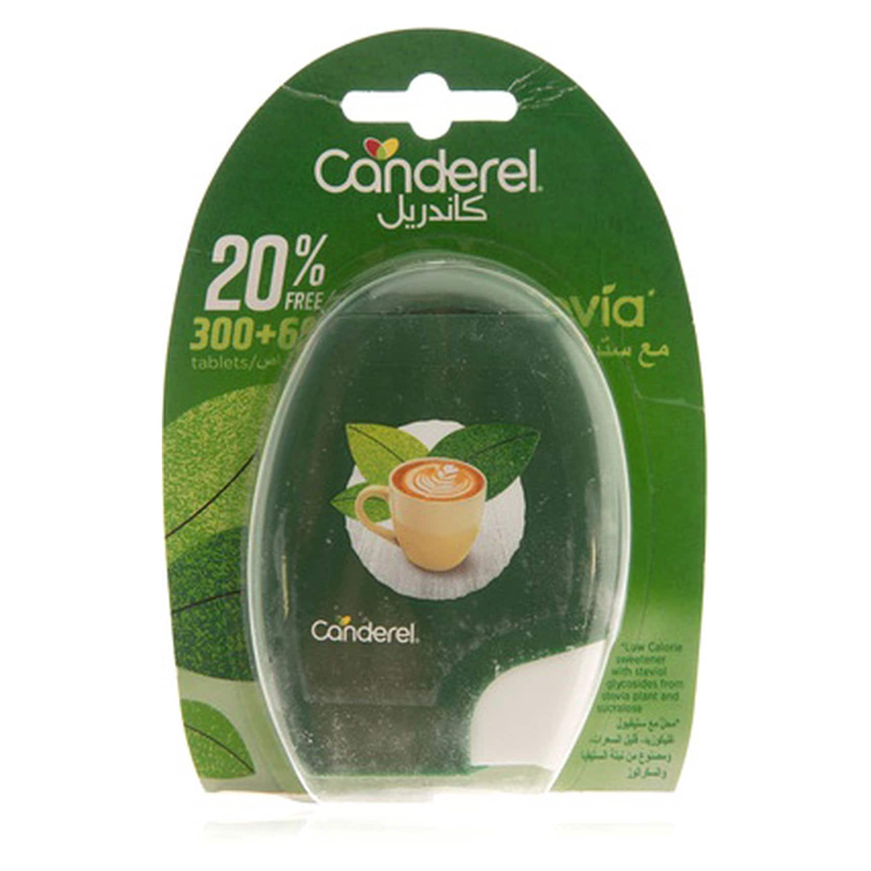 Canderel Stevia Tabs 300 + 60 Free