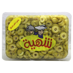 Shahia Sliced Green Olives 450g