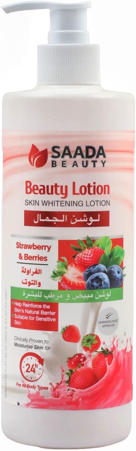 Saada Beauty Strawberry Beauty Lotion Beauty 500ml
