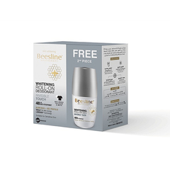 Beesline Whitening Roll On Deodorant Invisible Touch Anti Perspirant 2*50ml