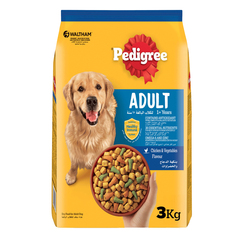Pedigree Adult Dog Food 3kg
