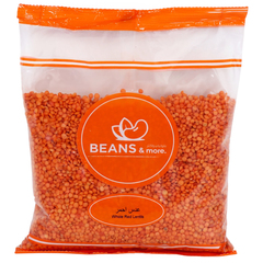 Beans & more Whole Red Lentils 800g