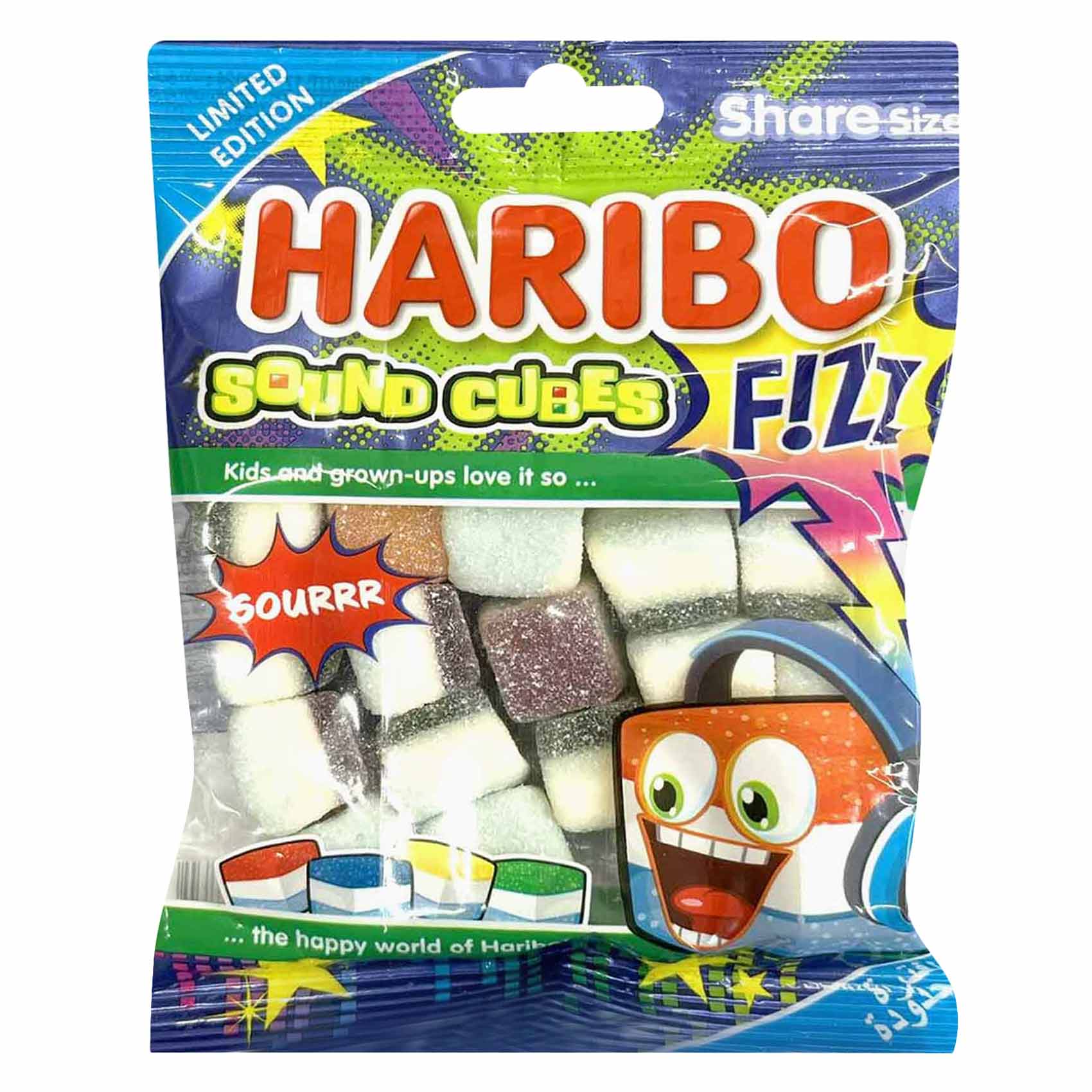 HARIBO FIZZ SOUND CUBES 70G