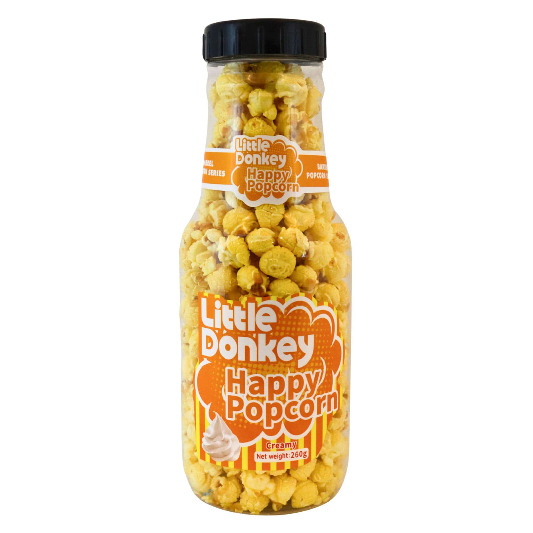 Little Donkey - Bottle Creamy Popcorn 260g