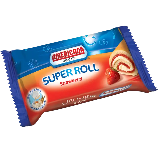 Super Roll Strawberry-6X60G