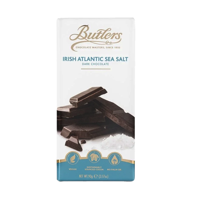 Irish Atlantic Sea Salt Dark Bar 90 G
