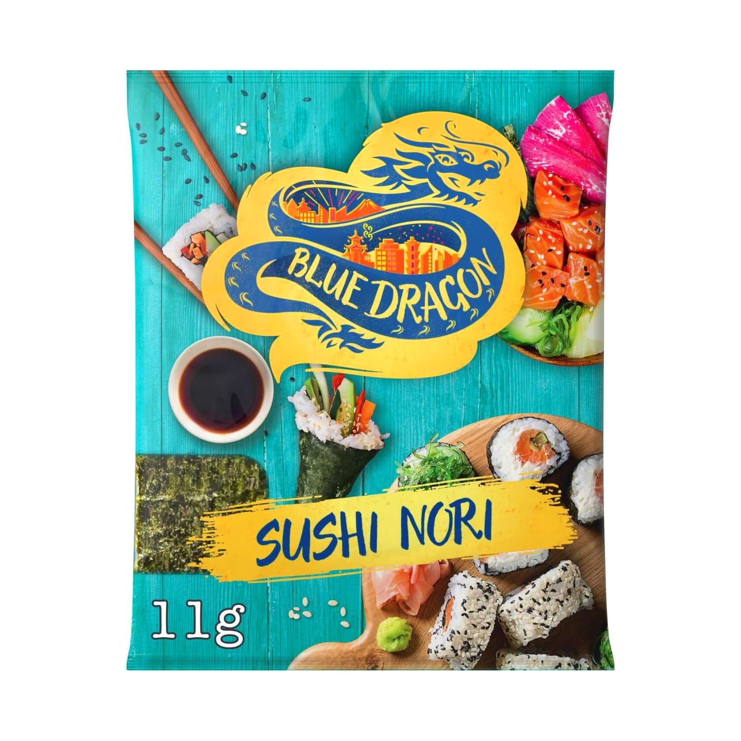 Blue Dragon Sushi Nori Sheets 11 g