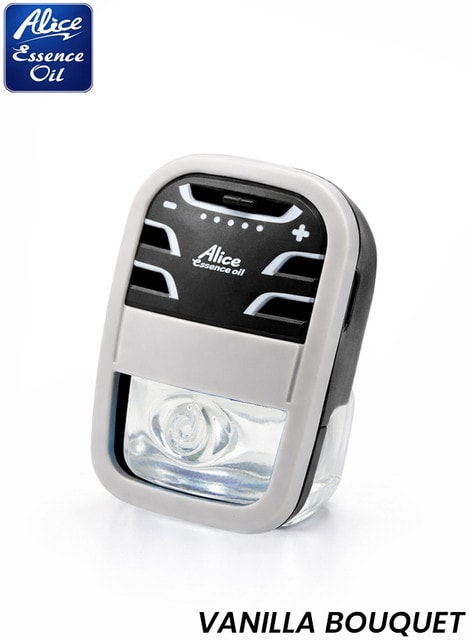 Alice Essence Oil Car Air Vent Freshener Vanilla Bouquet with 5 Level Fragrance Control