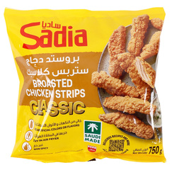 Sadia Broasted chicken classic Strips Non Spicy 750g