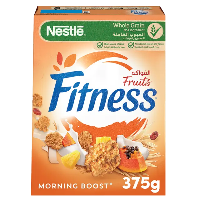 Fitness Fruits Breakfast Cereal Low Fat 375 G