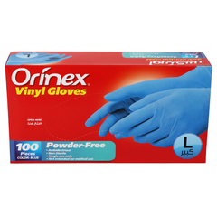 Orinex Vinyl Gloves Large 100pcs