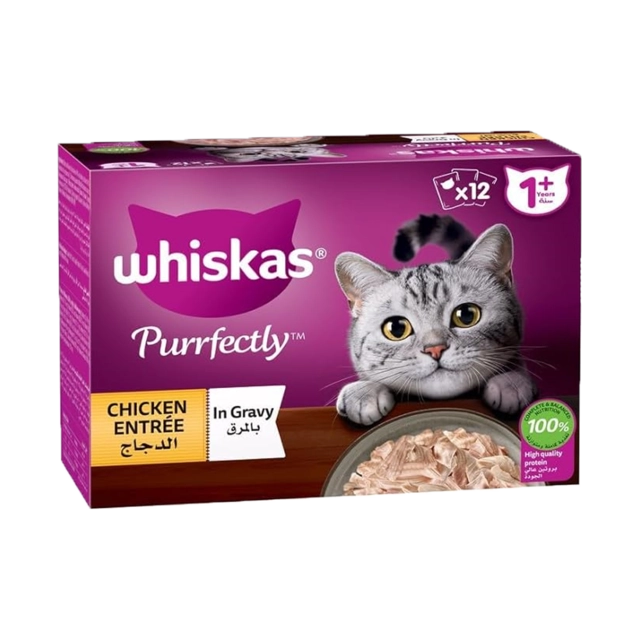 Cat Food Purrfectly Chicken In Gravy