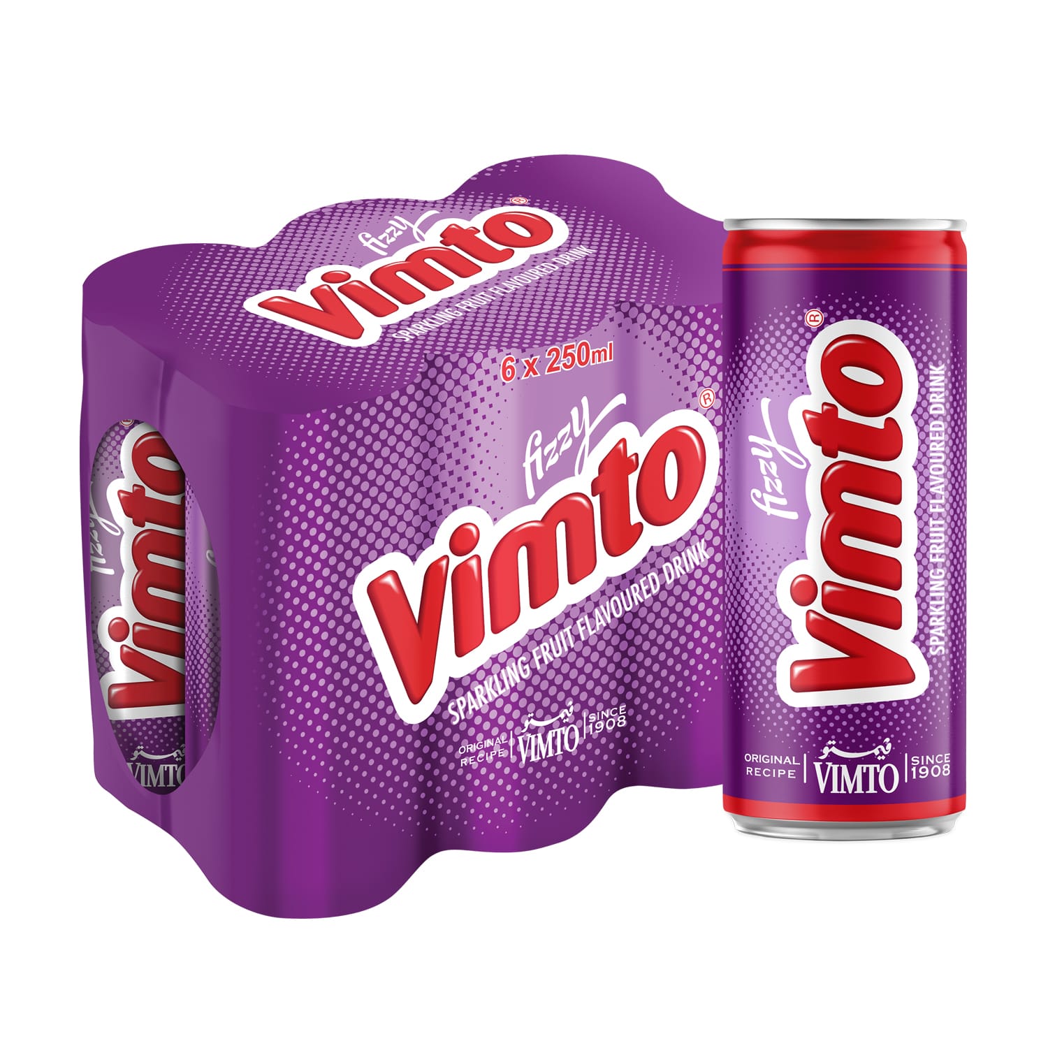 Vimto Sparkling Fruit Flavored Drink 6*250ml
