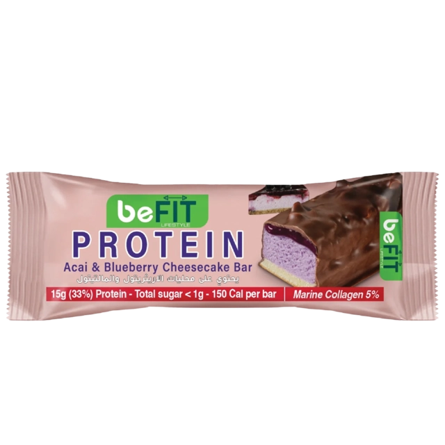 Acai & Blueberry Cheesecake Protein Cake Bar