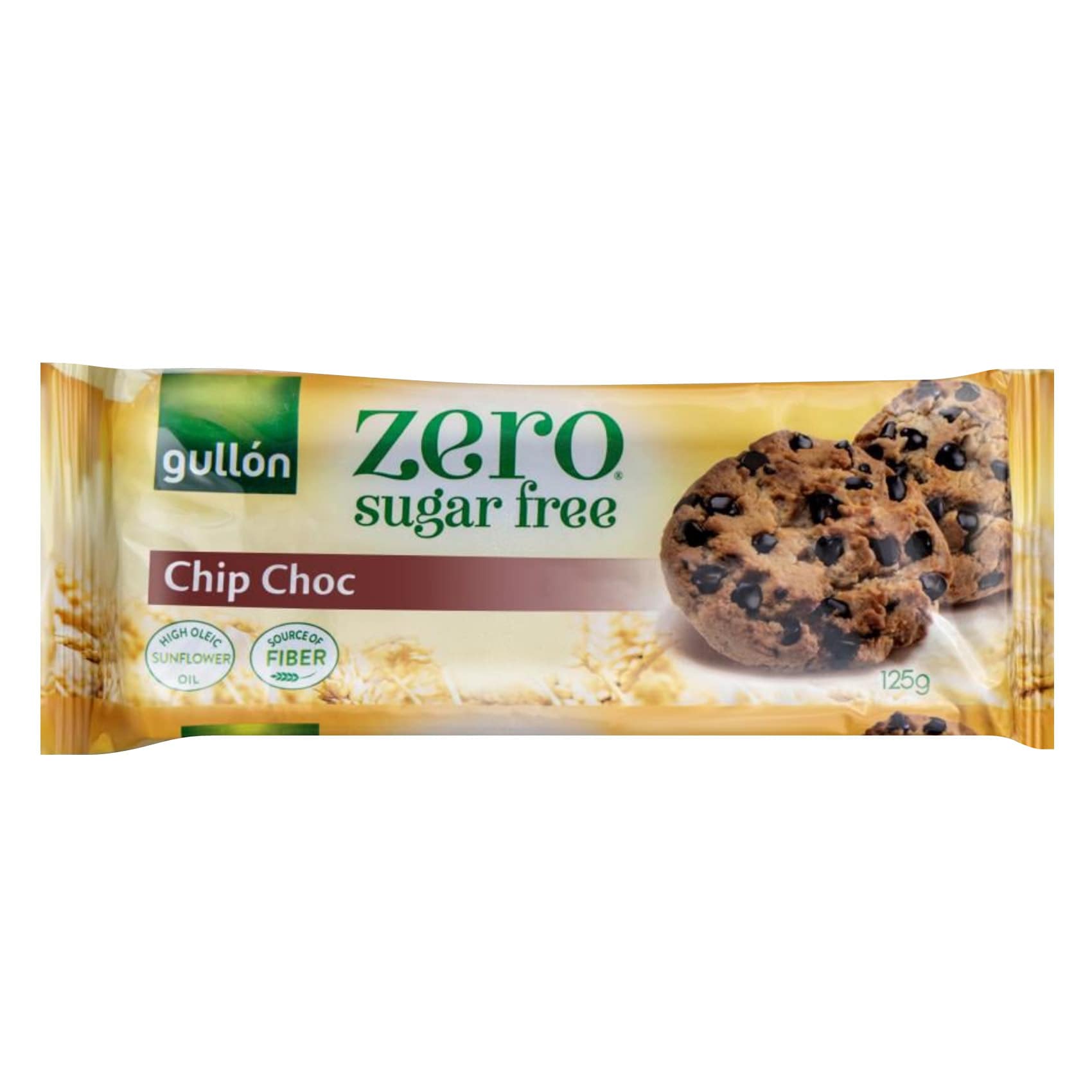 Gullón Zero Chocolate Chips Cookies – 125 g
