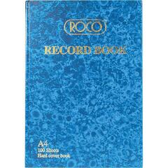 Roco Record Book A4 Size 200 Pages (100 Sheets) 21.00 Cm ( 8.26 In )X 29.70 Cm ( 11.69 In ) RQ-23511BLE