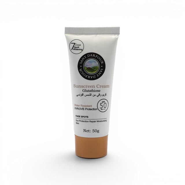 French sunscreen cream, 50 grams, SPF 50