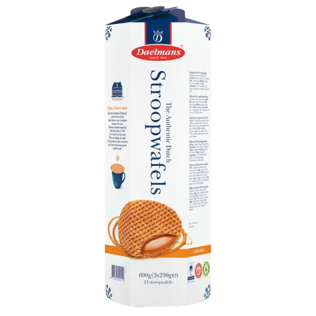 Caramel Stroopwafel Hexatubee 690 G