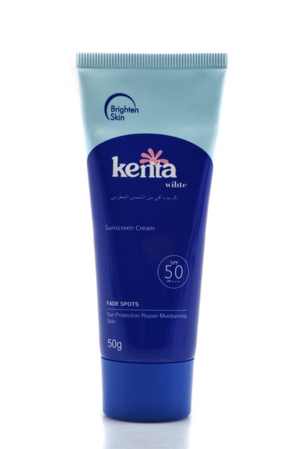 Kenta White Sunscreen Cream 50g, SPF 50